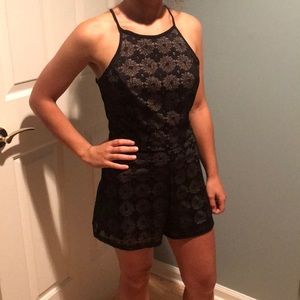 🌞Bleuh Ciel Black romper